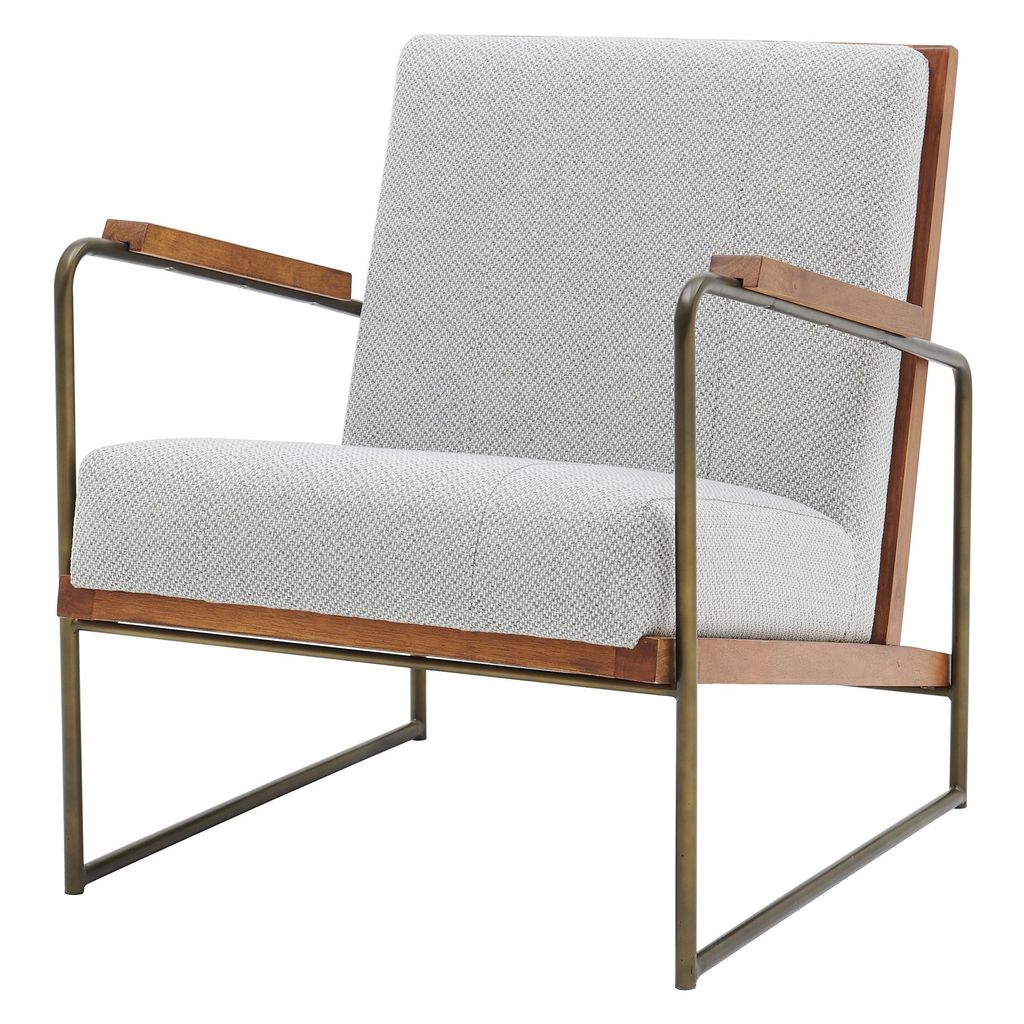 Preview image for Damian Fabric Accent Arm Chair, Cardiff Gray