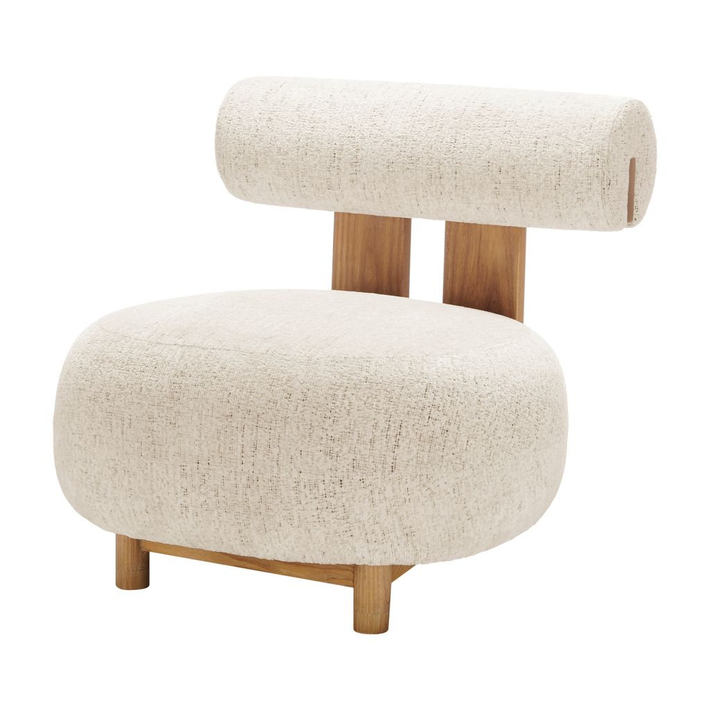 Pamela Fabric Accent Chair, Concord Cream