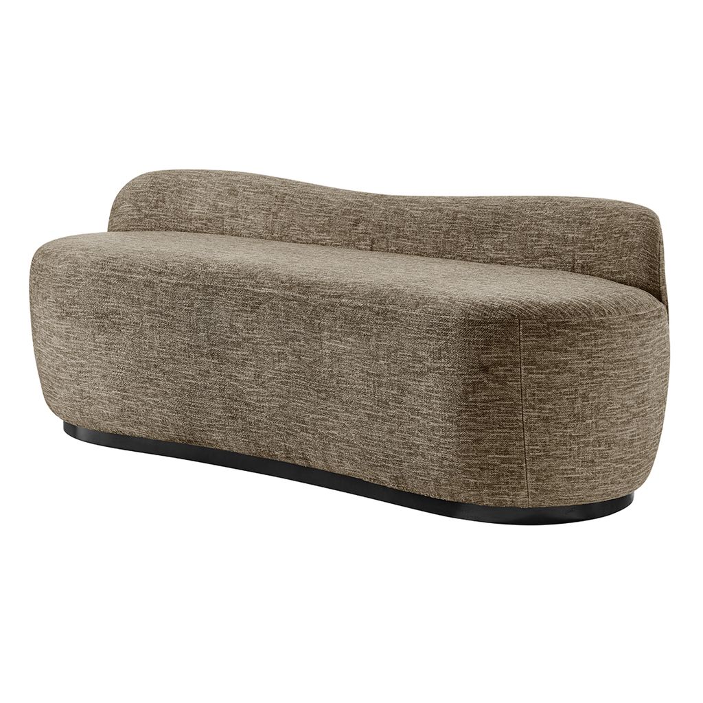 Mandy Fabric Bench, Pasadena Taupe