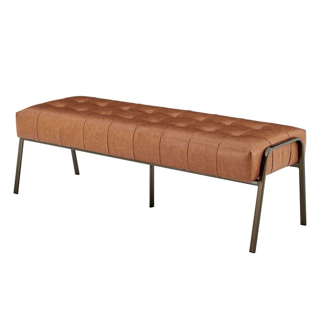 Venturi Pu Tufted Bench, Vintage Cider