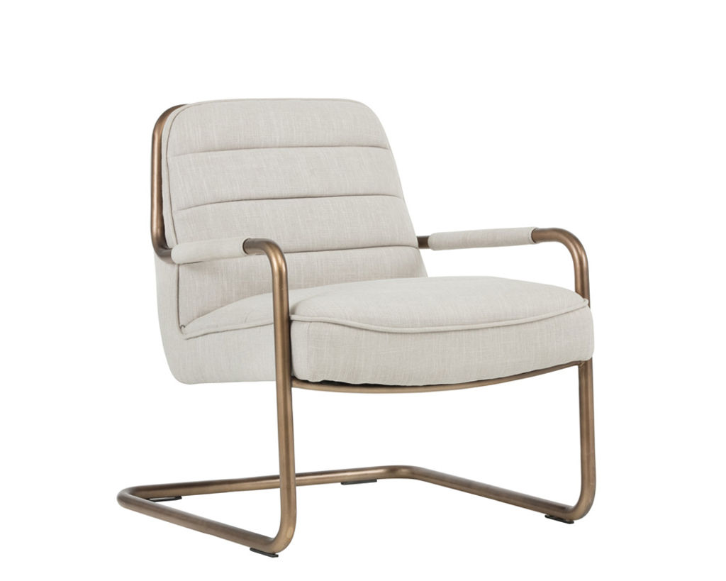 Preview image for Lincoln Lounge Chair - Beige Linen