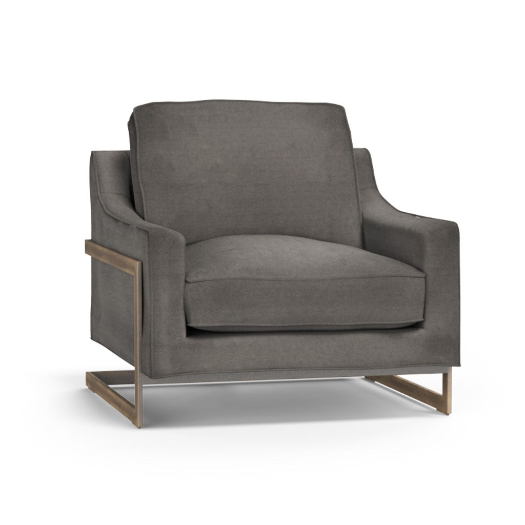 Kalmin Lounge Chair - Piccolo Pebble