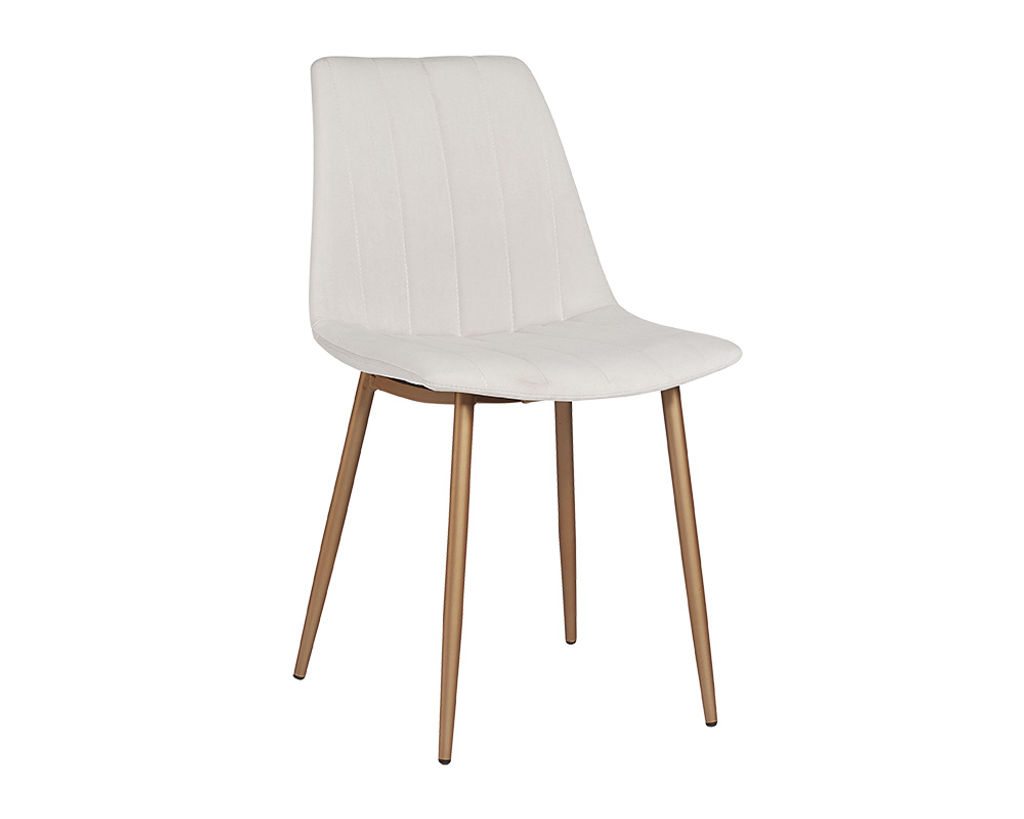 Preview image for Drew Dining Chair - Champagne Gold - Antonio Linen, Set Of 2