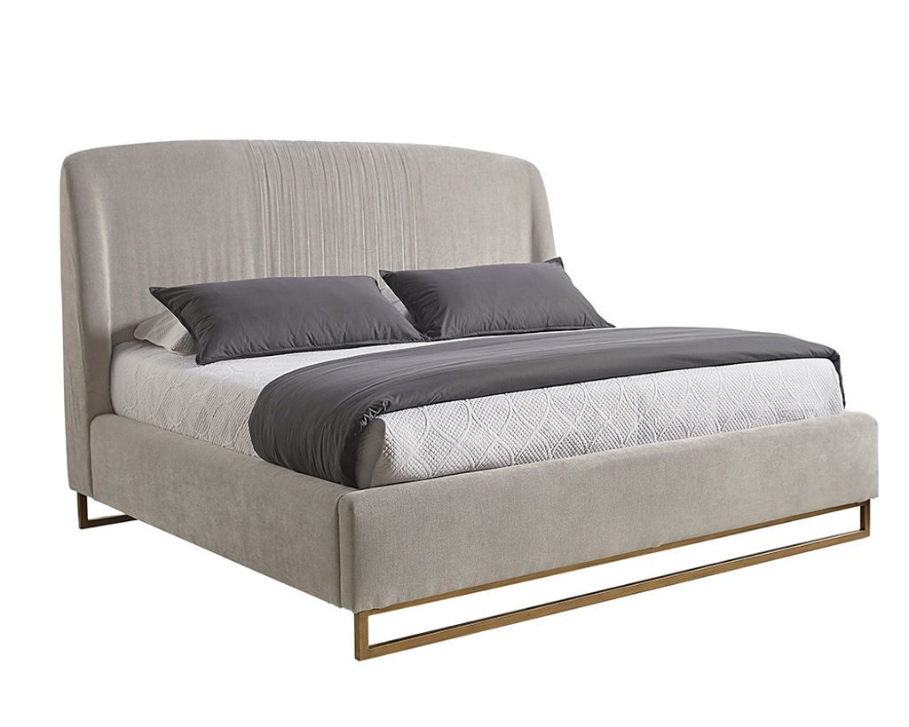 Preview image for Nevin Bed - King - Polo Club Stone