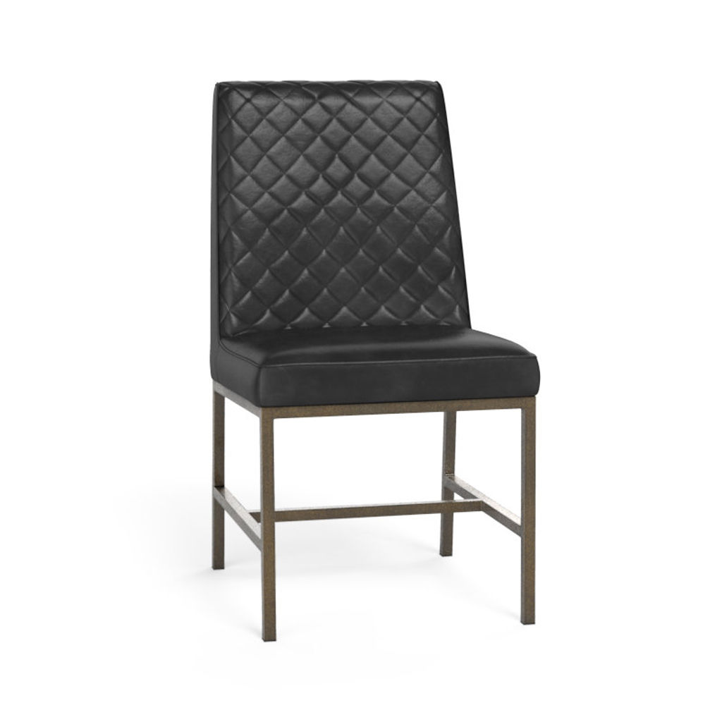 Dining Chair, Coal Black