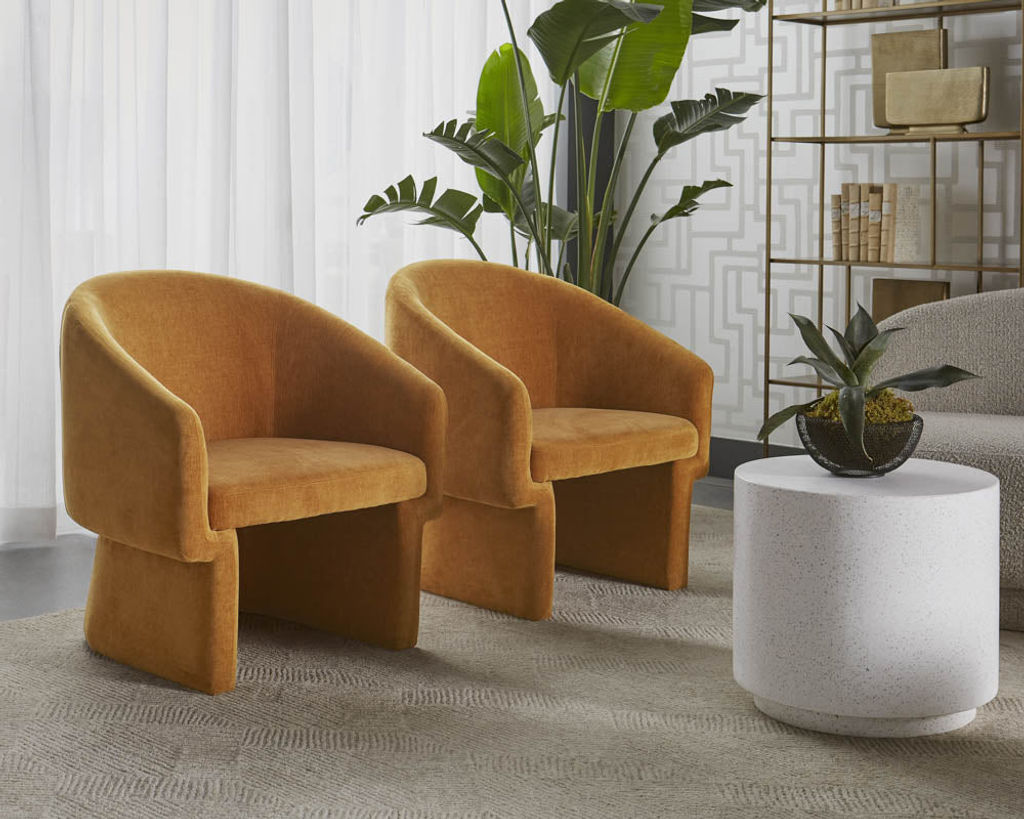 Lauryn Lounge Chair - Danny Amber