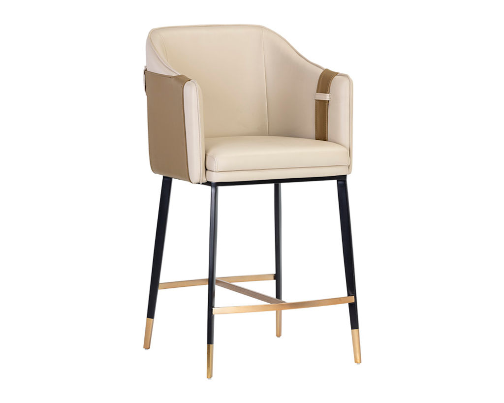 Albin Counter Stool, Napa Beige / Napa Tan