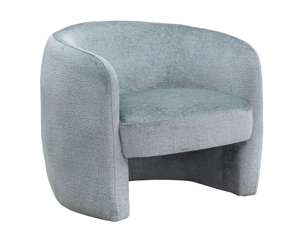 Mircea Lounge Chair - Bergen French Blue