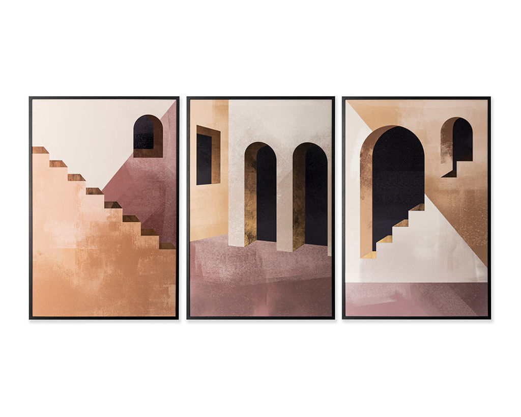 Preview image for Sierra Nights (Set Of 3) - 40" X 60" - Black Frame