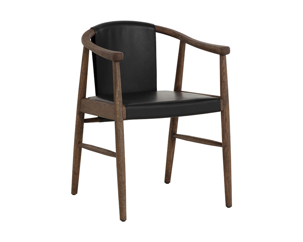 Preview image for Aran Dining Armchair, Onyx