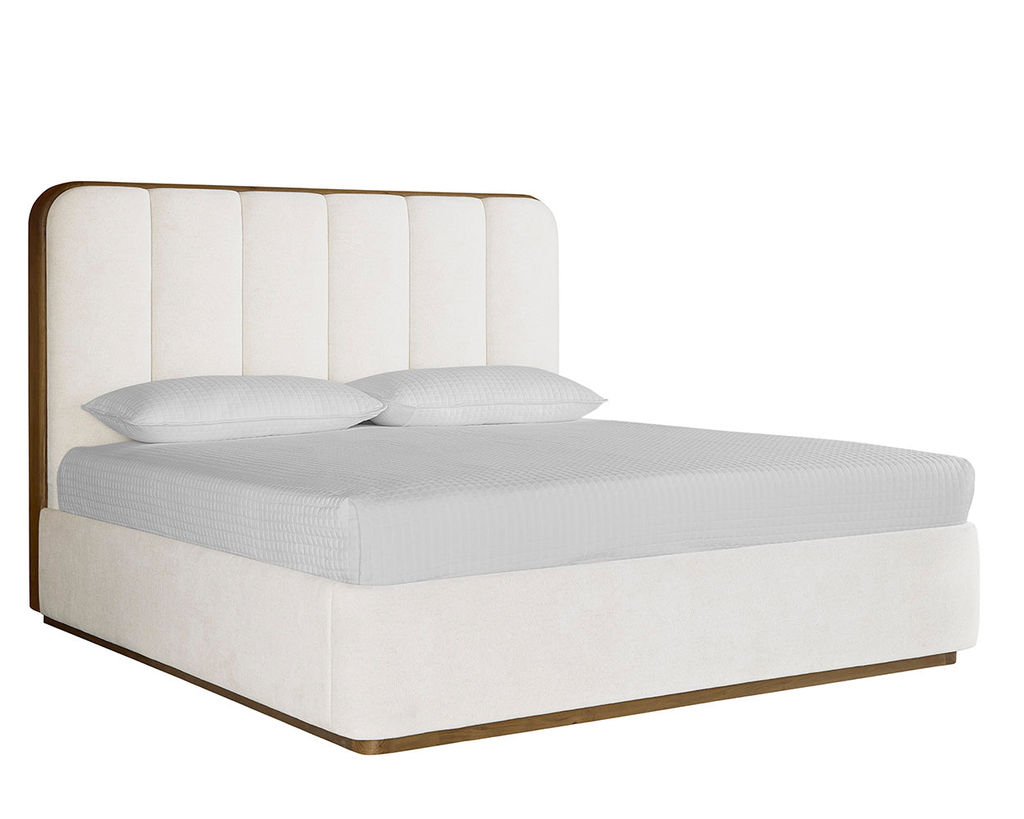 Preview image for Jamille Bed King, Eclipse White