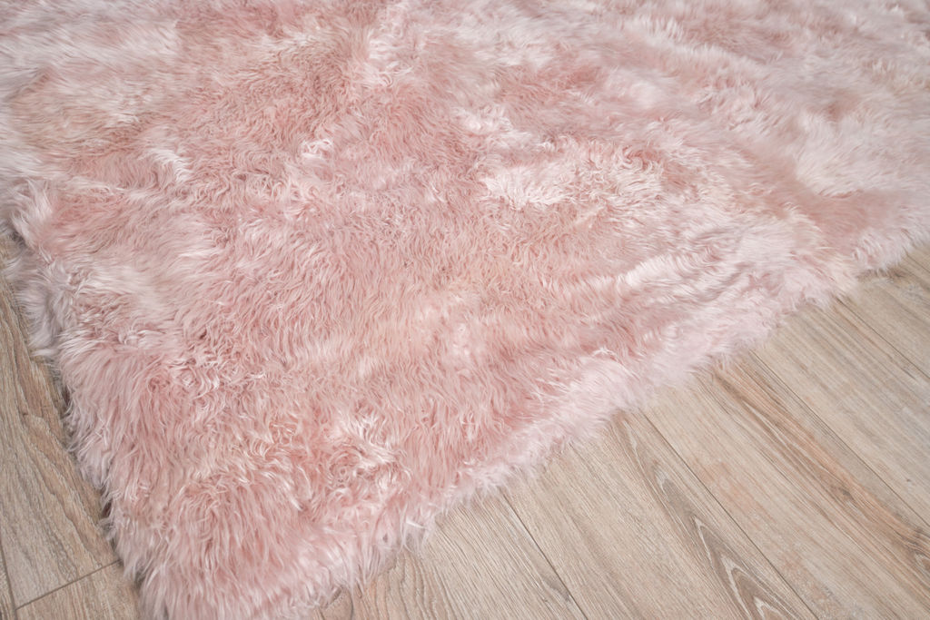 Sheepskin Pink Area Rug- 3846 11’6"X14’6"