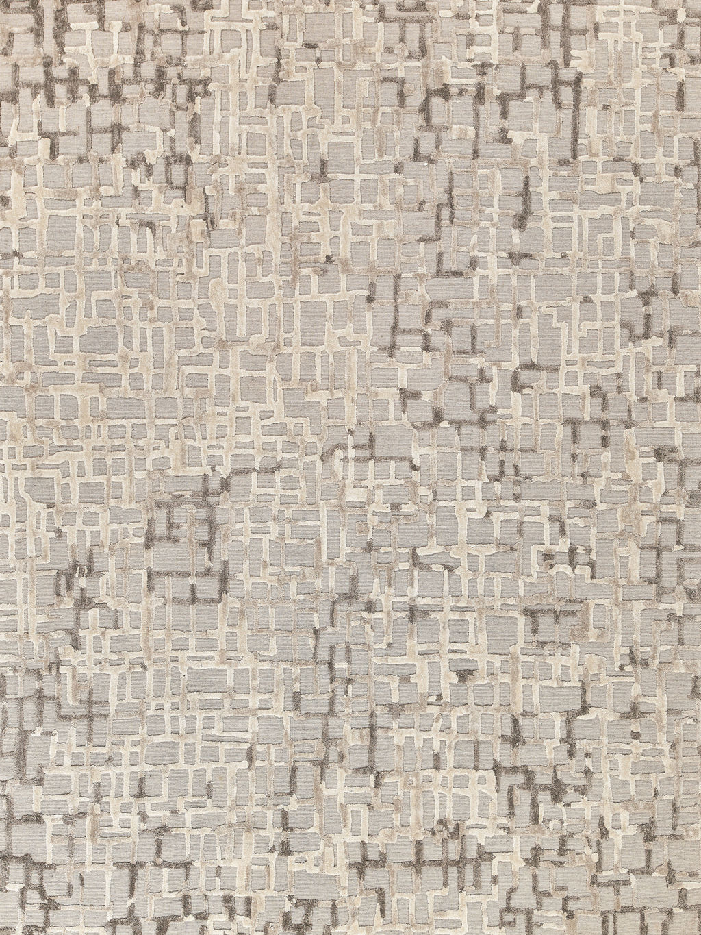 Preview image for Vista Handmade New Zealand Wool And Bamboo Silk Mocha Beige Area Rug- 4339 10’X14’