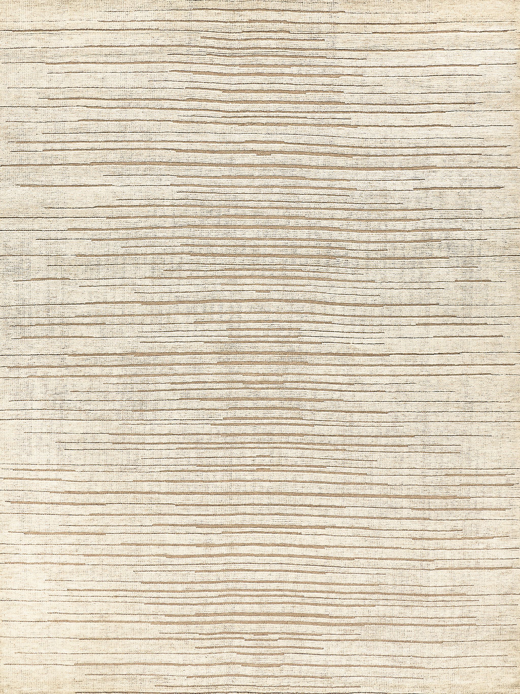 Preview image for Eaton Hand-Knotted New Zealand Wool And Bamboo Silk Beige Area Rug- 4042 9’X12’