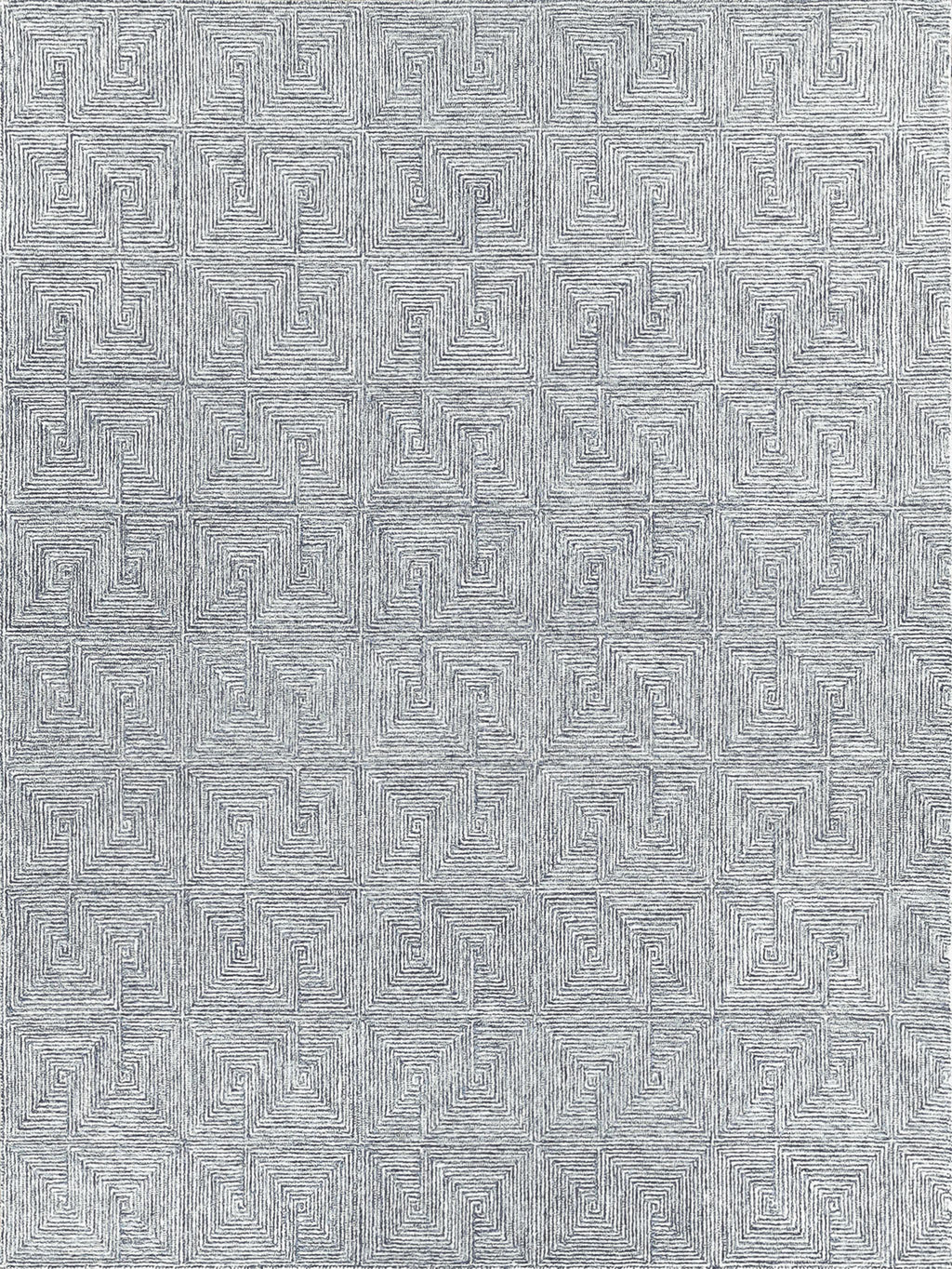 Preview image for Charly Tufted New Zealand Wool And Cotton Blue/Ivory Area Rug- 4774 9’X12’