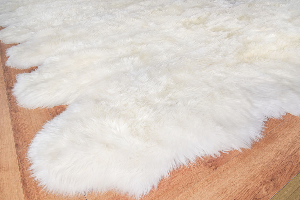 Sheepskin Ivory Area Rug- 3855 8’X11’