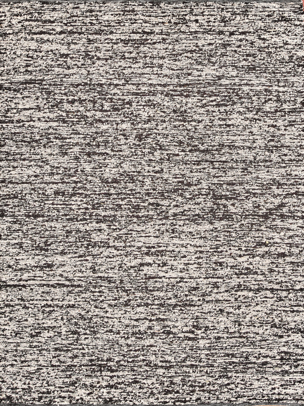 Preview image for Tocayo Handmade New Zealand Wool Black Area Rug- 4572 9’X12’