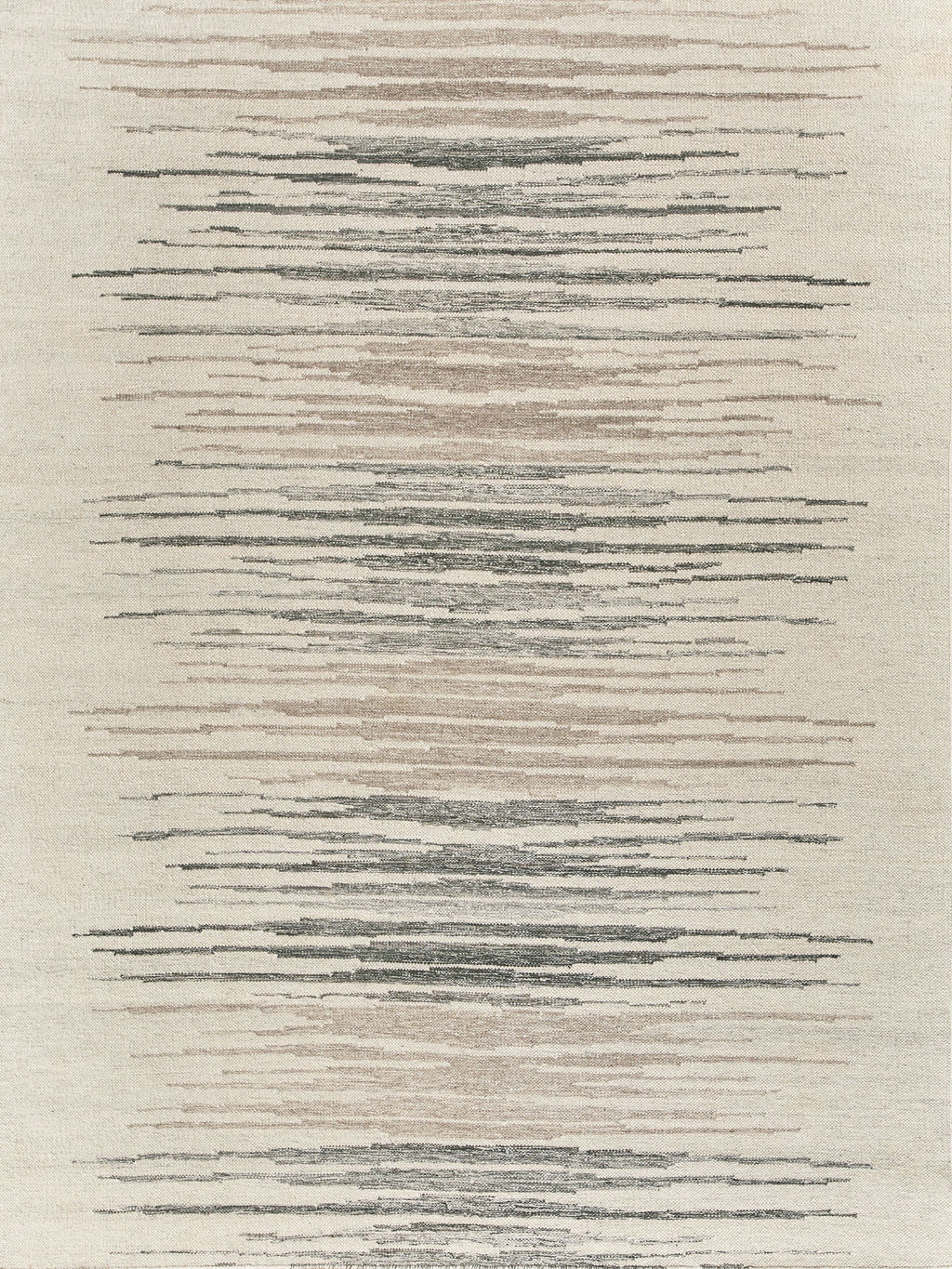 Scandinavian Handmade New Zealand Wool And Bamboo Silk Ivory/Blue/Gray Area Rug- 4569 9’X12’