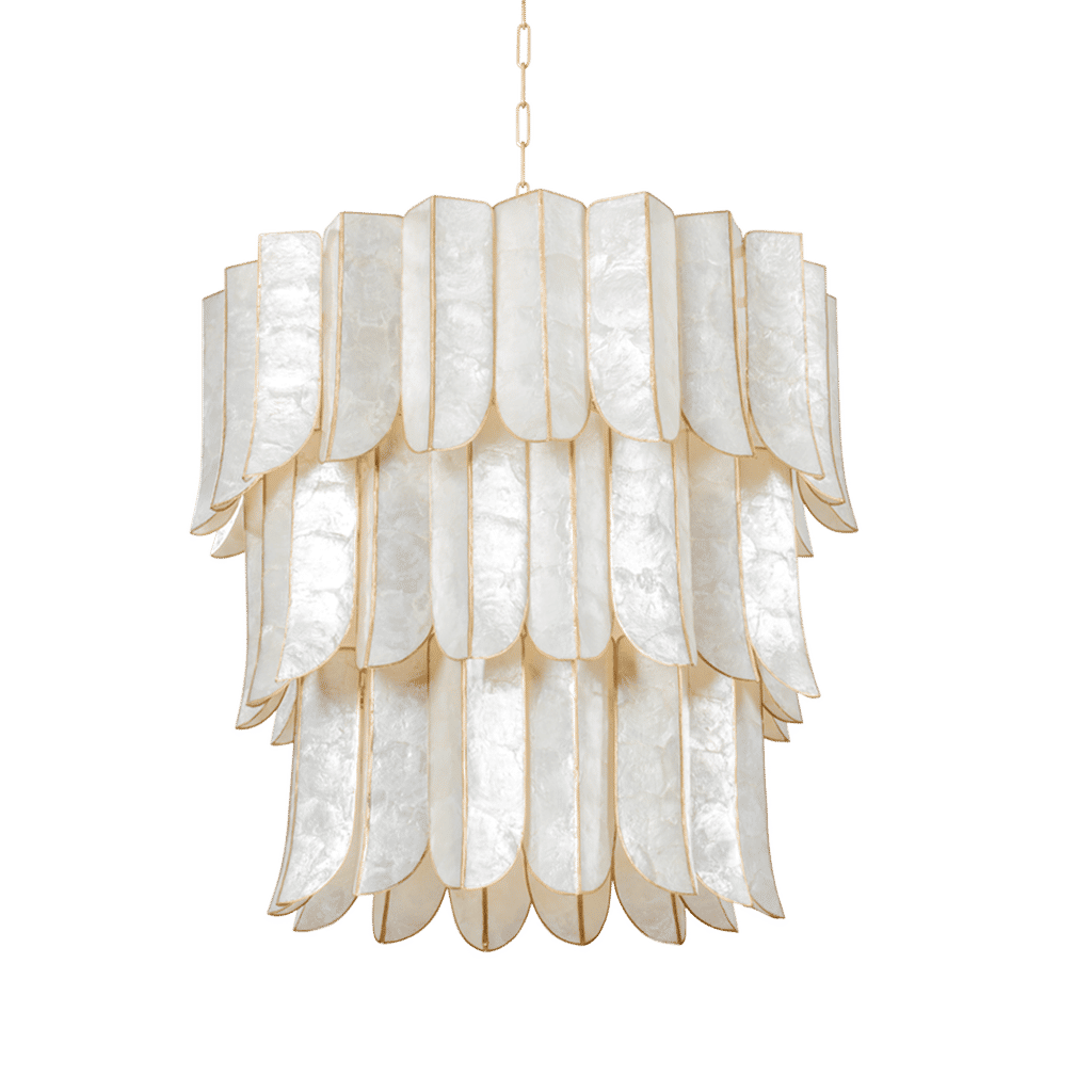 Preview image for Cartagena Chandelier 31.5" X 30.5", Vintage Gold Leaf