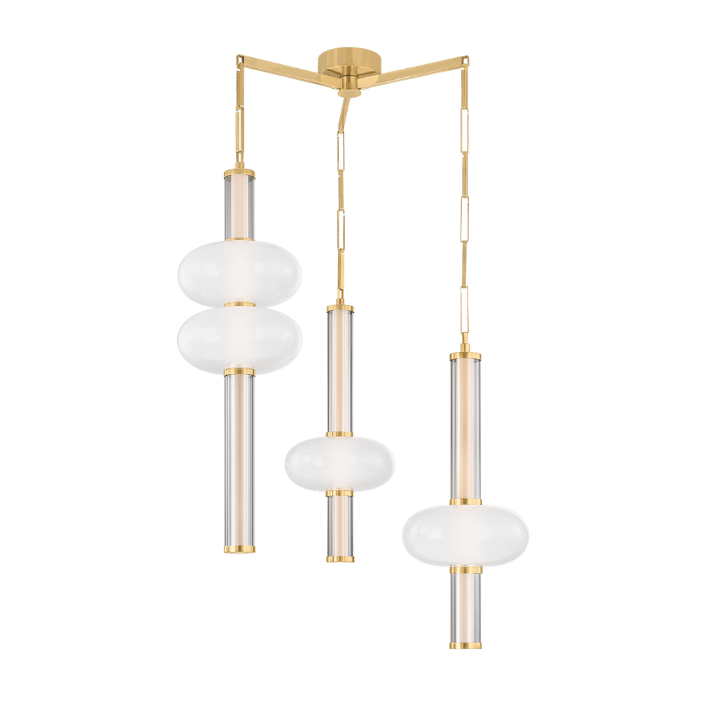 Preview image for Corbin Chandelier 36" X 36.75", Vintage Brass