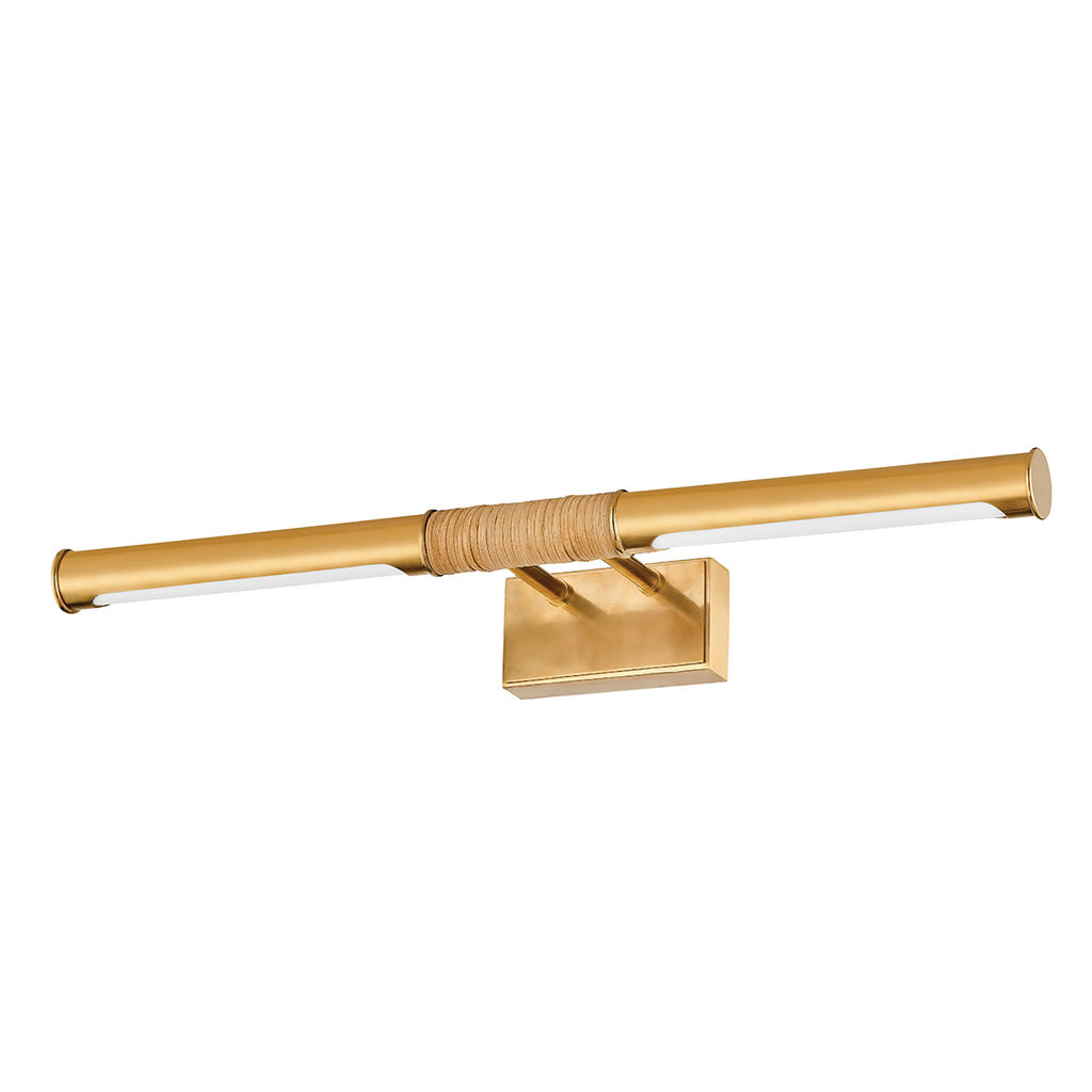 Hallstead Picture Light, Aged Brass