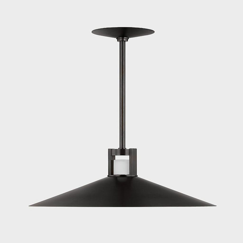 Clermont Pendant 20" X 9.25", Distressed Bronze
