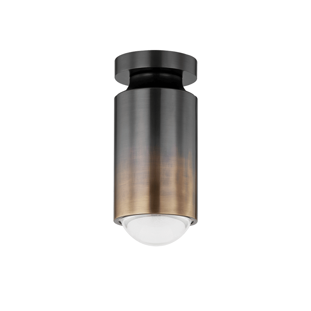 Whately Flush Mount 4.75" X 10.5", Gradient Brass