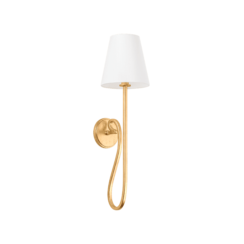 Elmhurst Wall Sconce 7.5" X 27.5", Vintage Gold Leaf