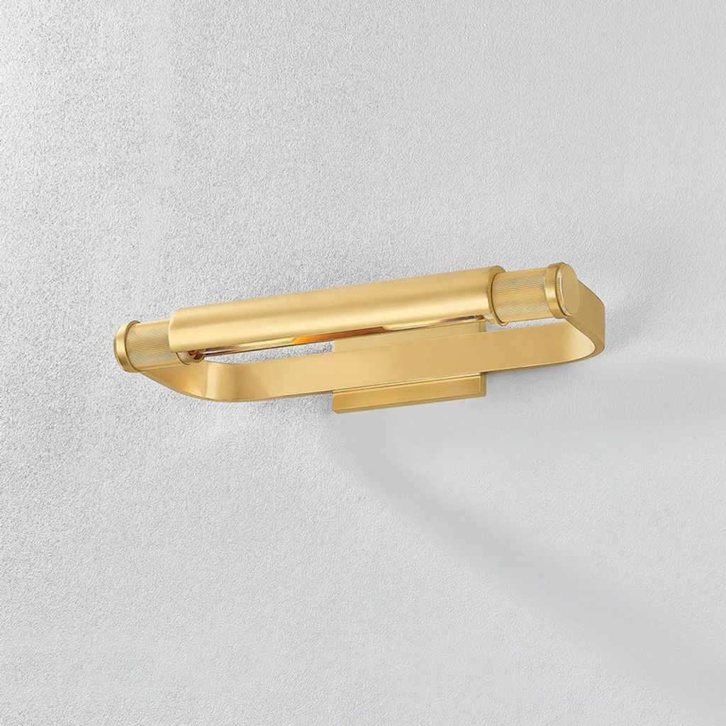 Elm Park Picture Light 18" X 3", Aged Brass