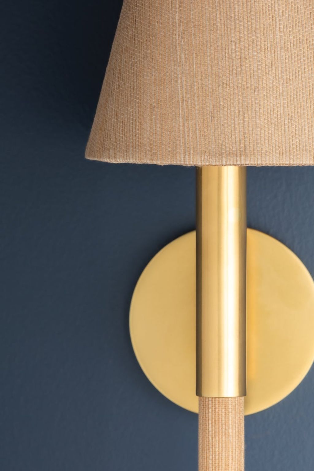 Lindenwood Wall Sconce 6.75" X 22", Aged Brass
