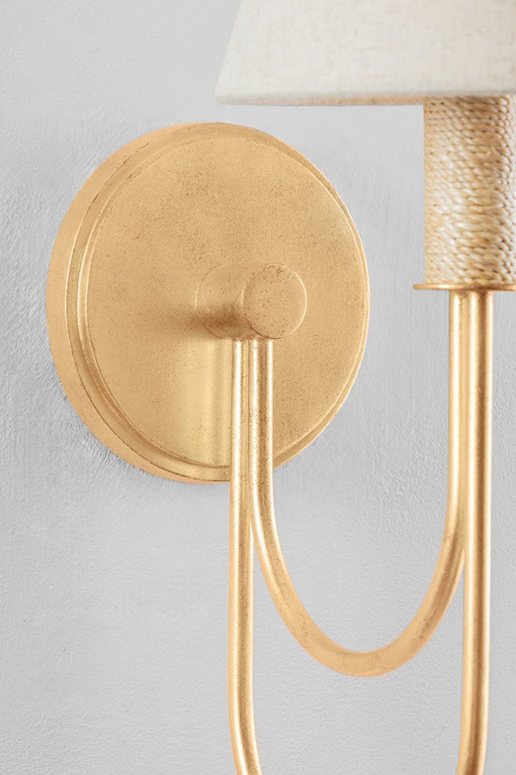Warrensburg Wall Sconce 6.5" X 16.25", Vintage Gold Leaf
