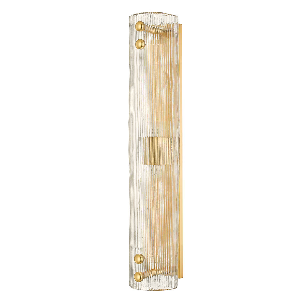 Prospect Park 1 Light Bath Light, Aged Brass