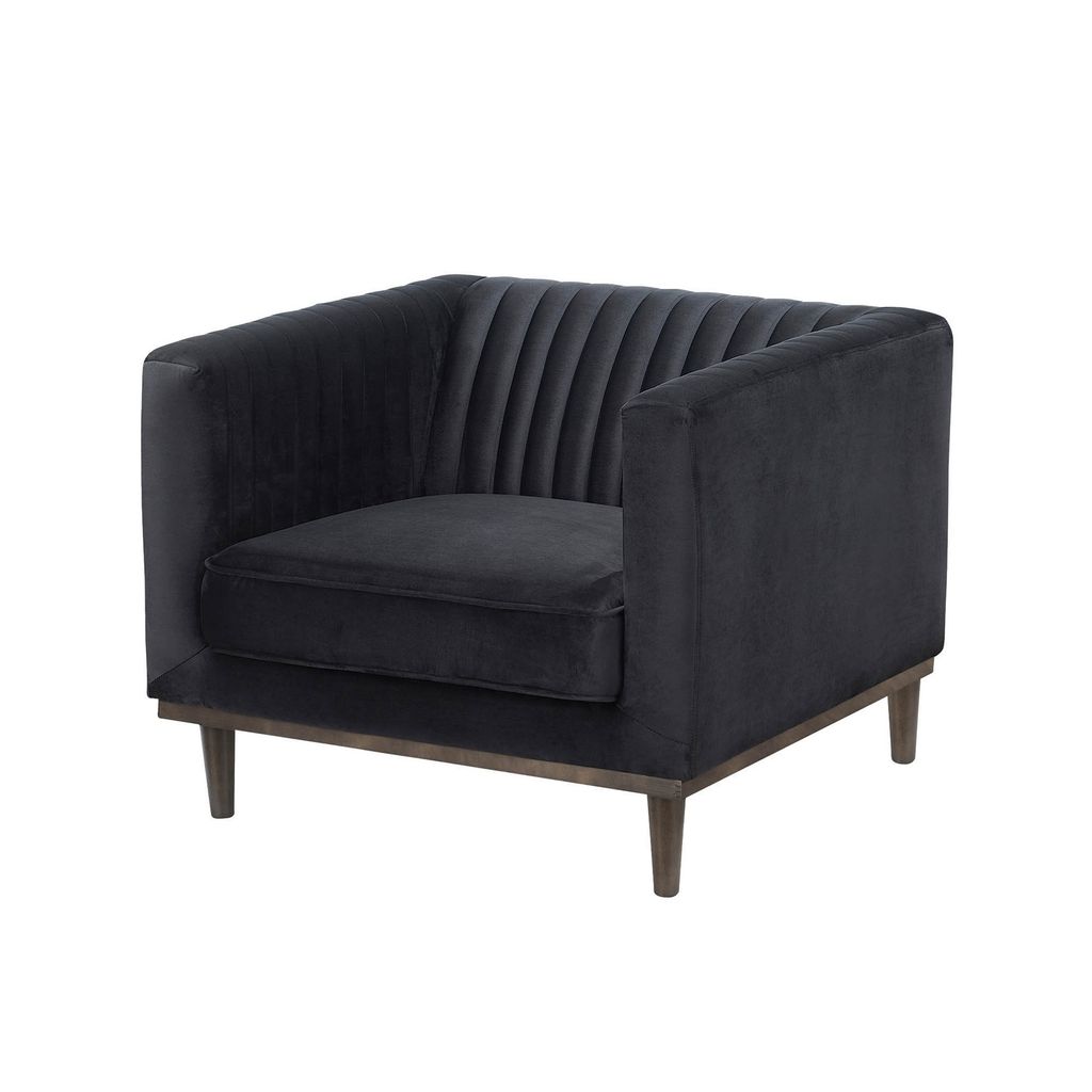 Preview image for Sage Club Chair Black Velvet