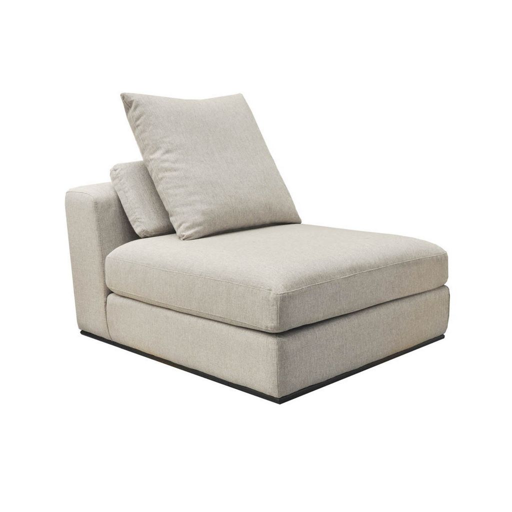 Preview image for Sullivan Sectional Armless Alba Stone