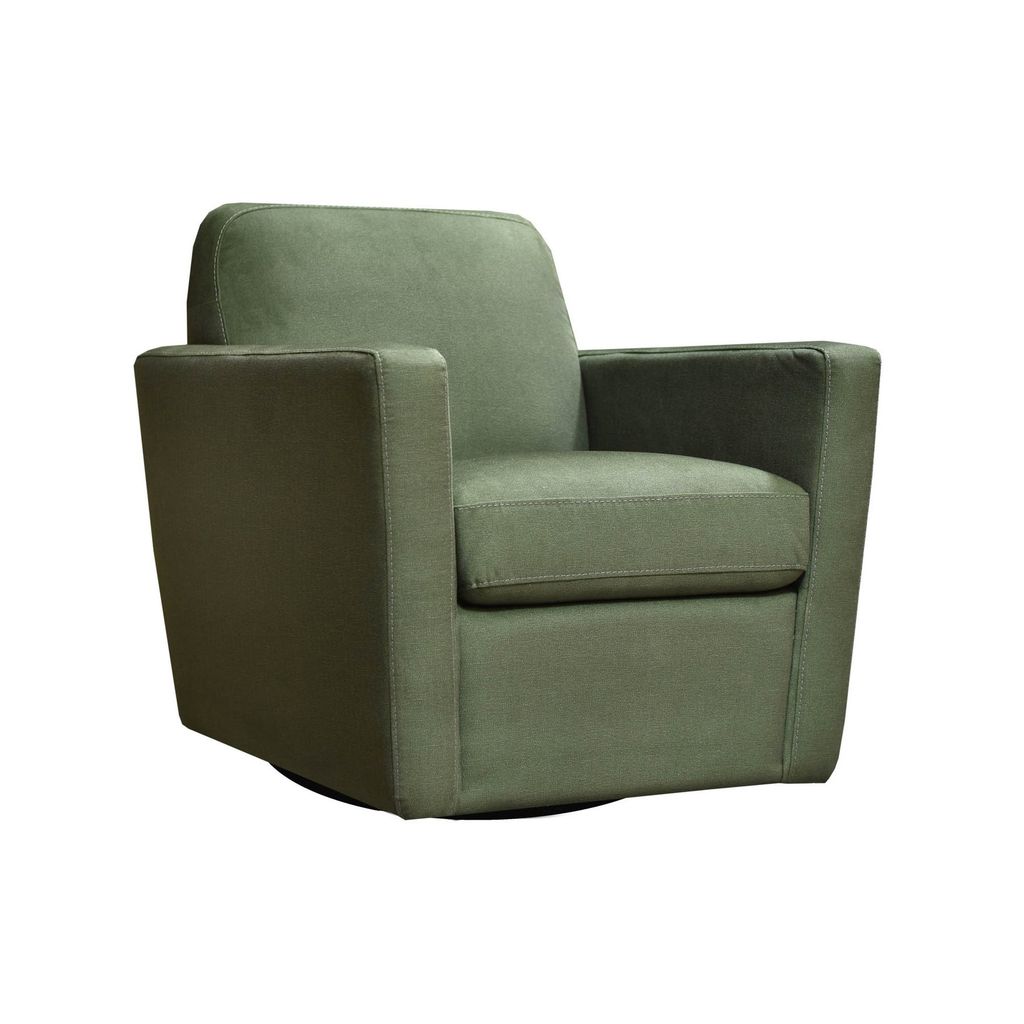 Living Room Club Chair, Forrest Green