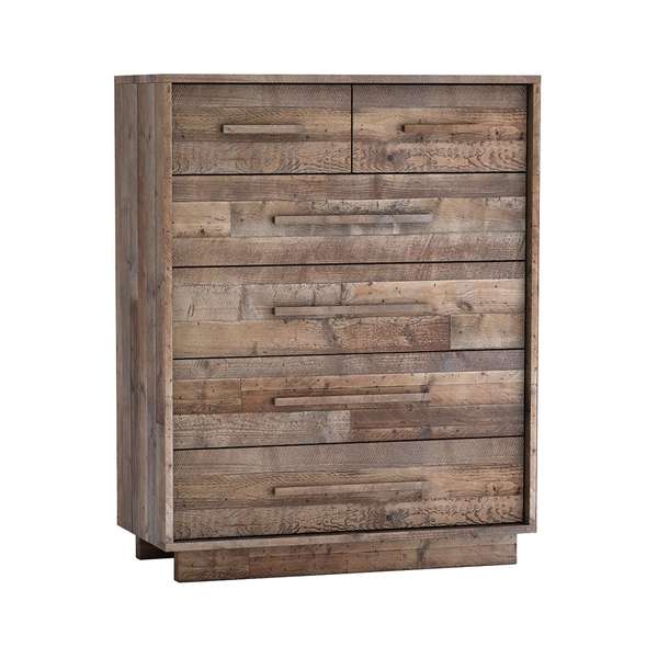 Nevada 6 Drawer Chest Dark Driftwood