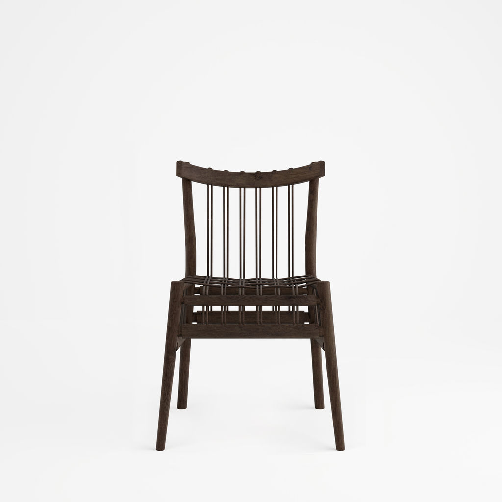 Preview image for Fansipan Side Chair W/ Leather Seat Cushion (Pair) - 002 Banco Brown