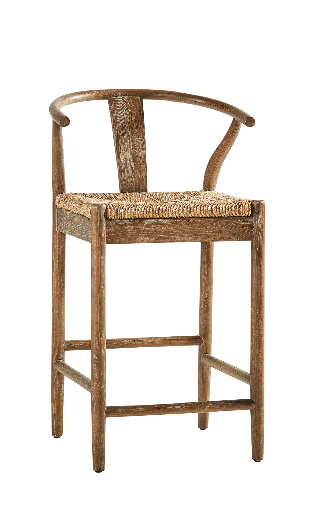 Broomstick Counter Stool- Brown