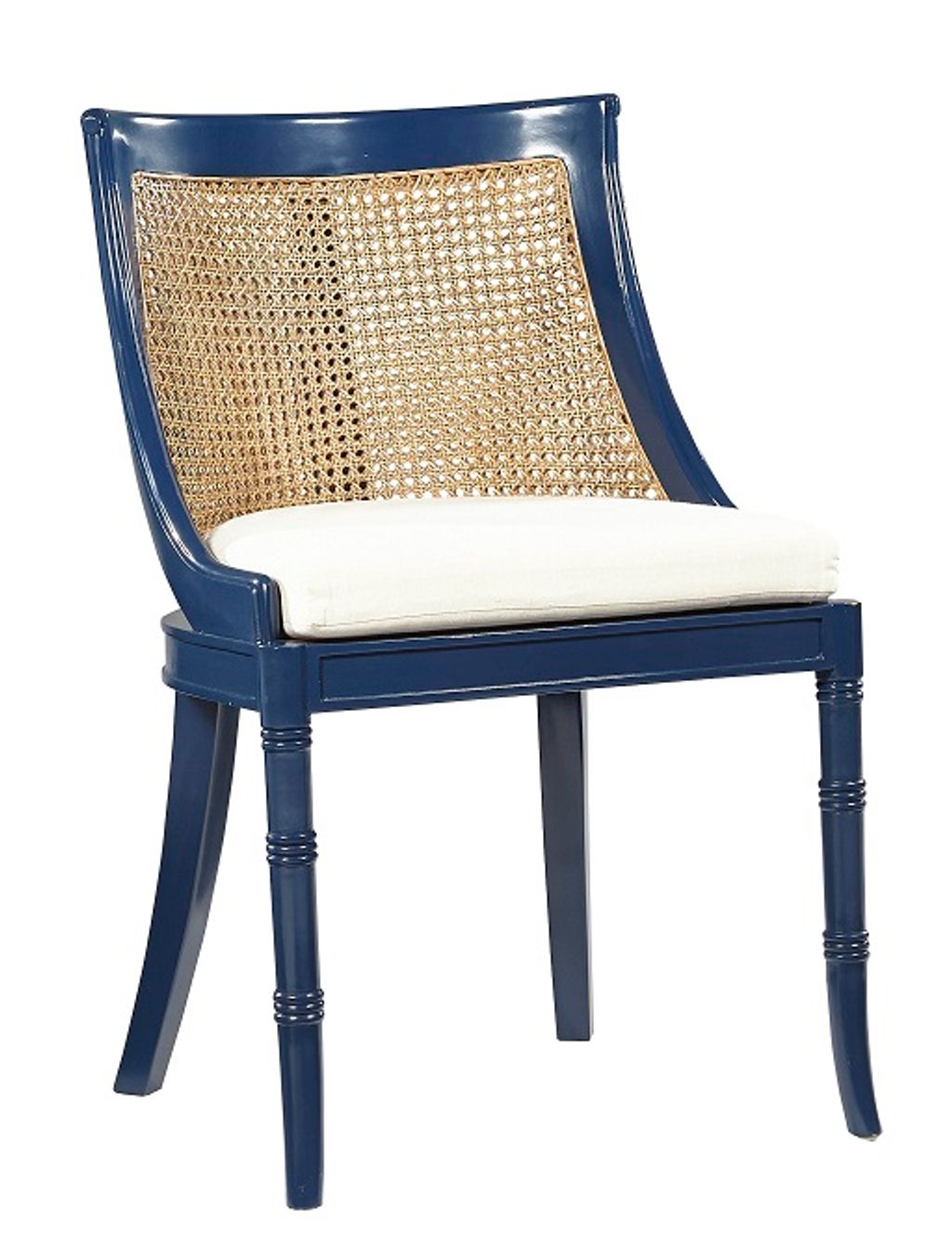Preview image for Furniture Classics Spoonback Side Chair Blue