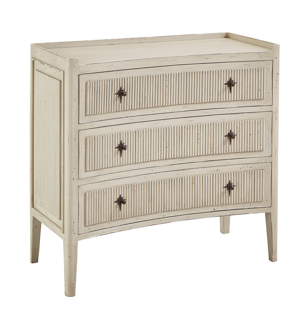 Reeded Chest Of Drawers
