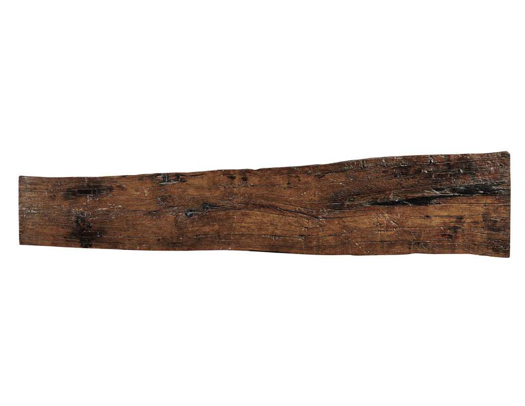 Simple Antique Bench- Brown
