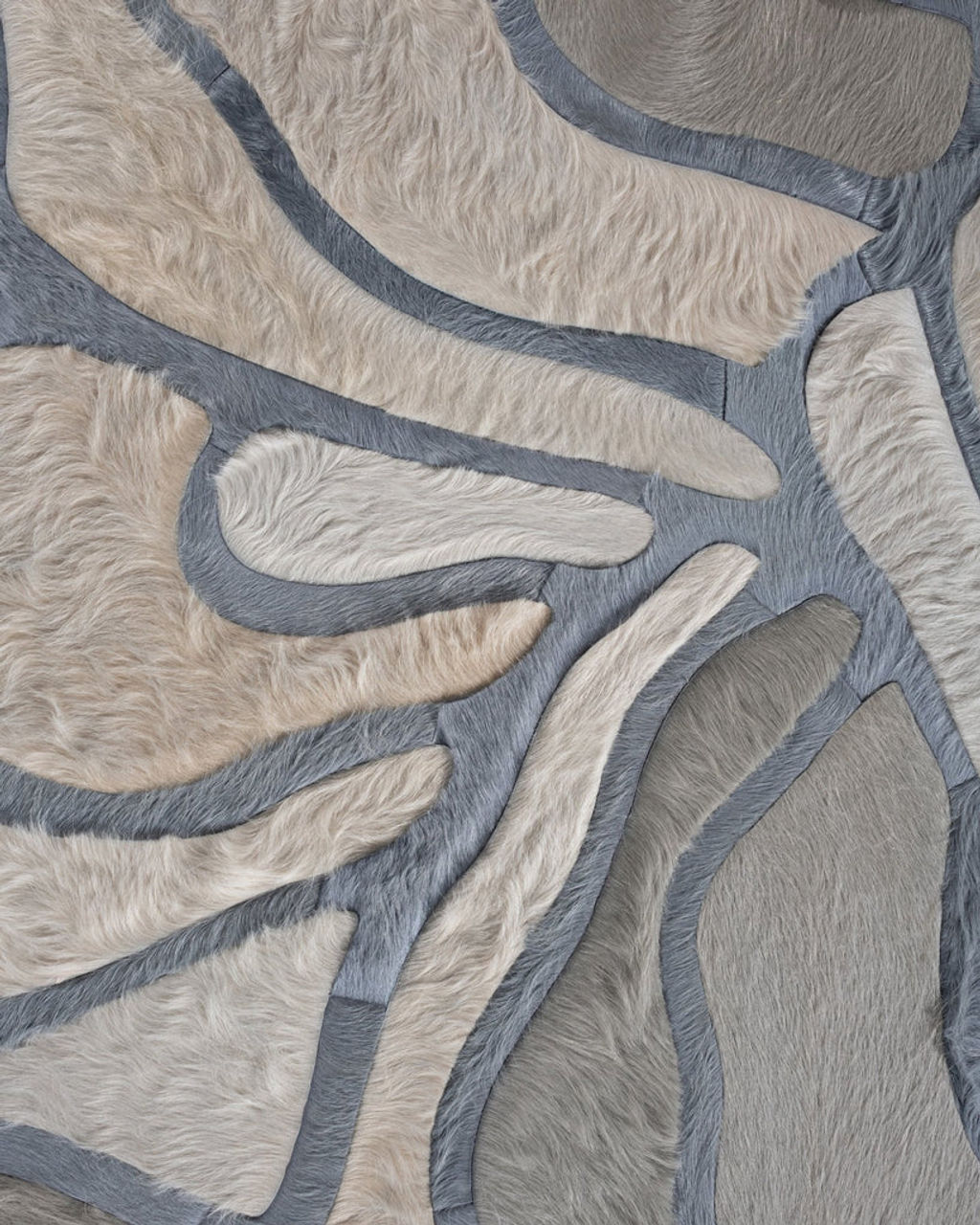 Kyle Bunting Bloom Hide Rug 13' X 8'