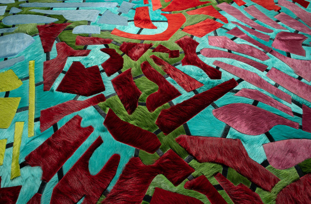 Kyle Bunting Element I Hide Rug 8' X 10'