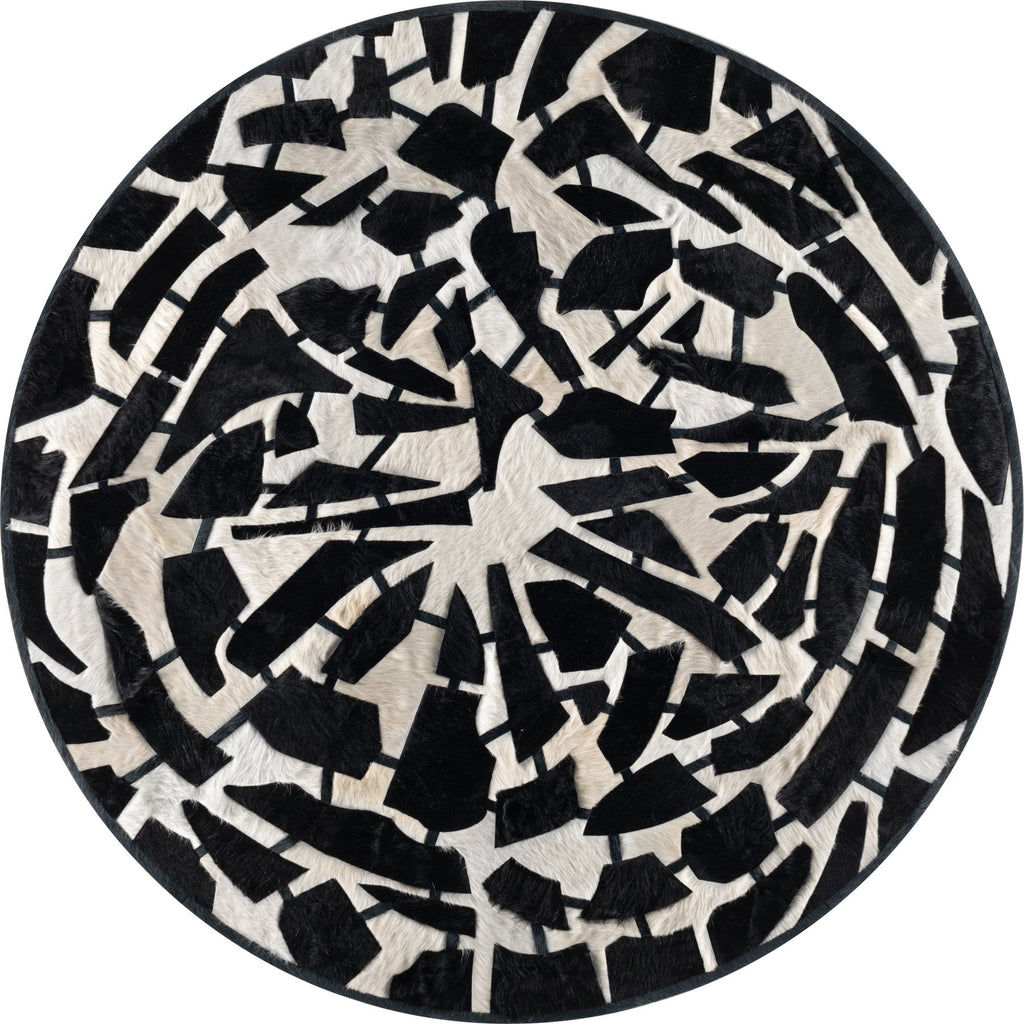 Kyle Bunting Element Ii Hide Rug 6' Circle
