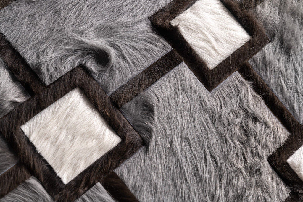 Kyle Bunting Glamorous Hide Rug 6'2.75 X 4'4.25
