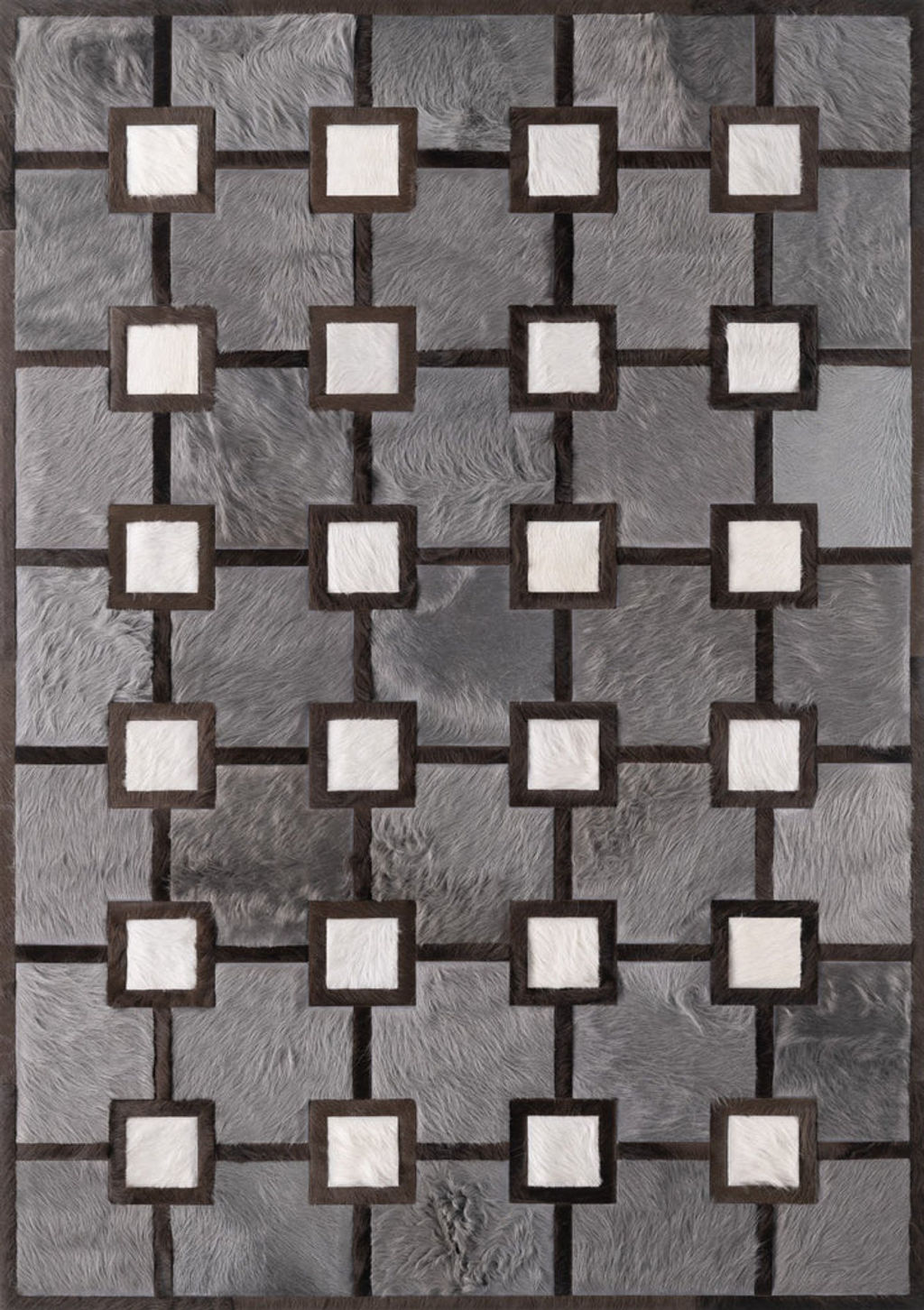 Kyle Bunting Glamorous Hide Rug 6'2.75 X 4'4.25
