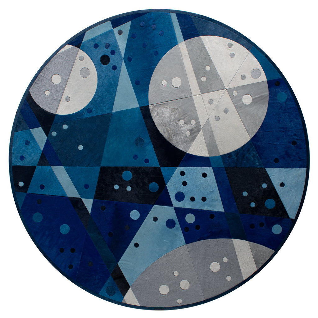Boy's Bedroom Rug, 8' Circle