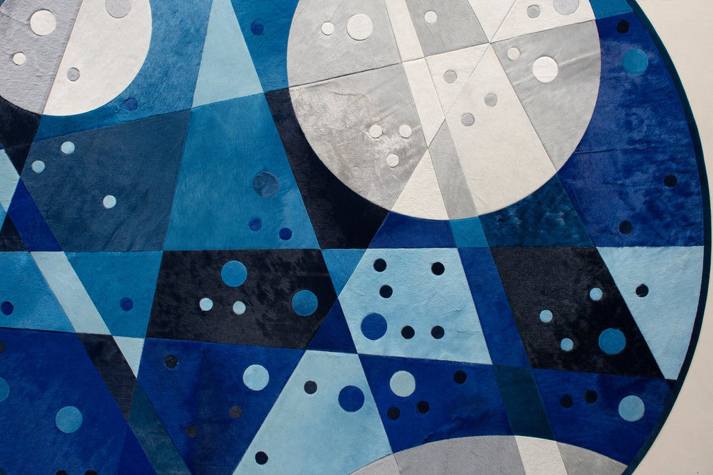 Boy's Bedroom Rug, 8' Circle