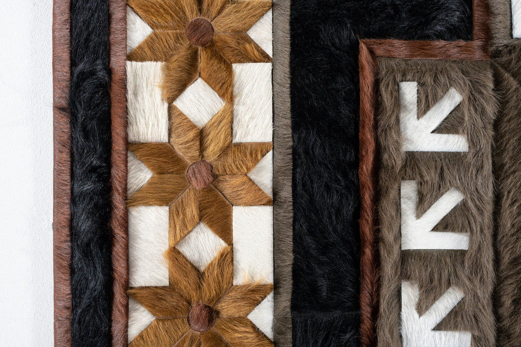 Kyle Bunting Winterlude Hide Rug 9' X 6'
