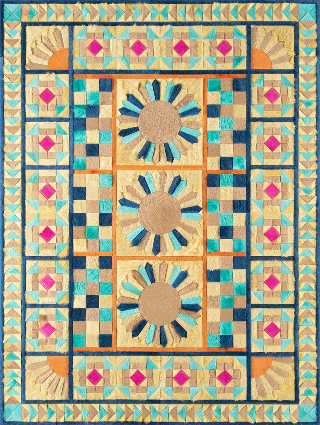 Preview image for Kyle Bunting Lady Hide Rug 8'2" X 6'2"